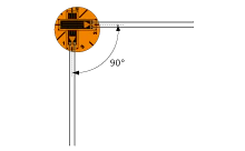 KYOWA共和电业KFGS 350Ω2轴重叠配置 KFGS-3-350-D16