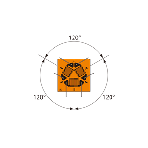 KYOWA共和电业 KFGS 3轴平面配置 KFGS-2-120-D4