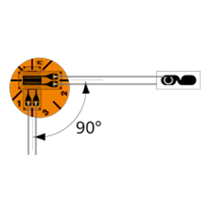 KYOWA共和电业 KFGS 120Ω2轴重叠配置带端子 KFGS-2-120-D16 T-F7
